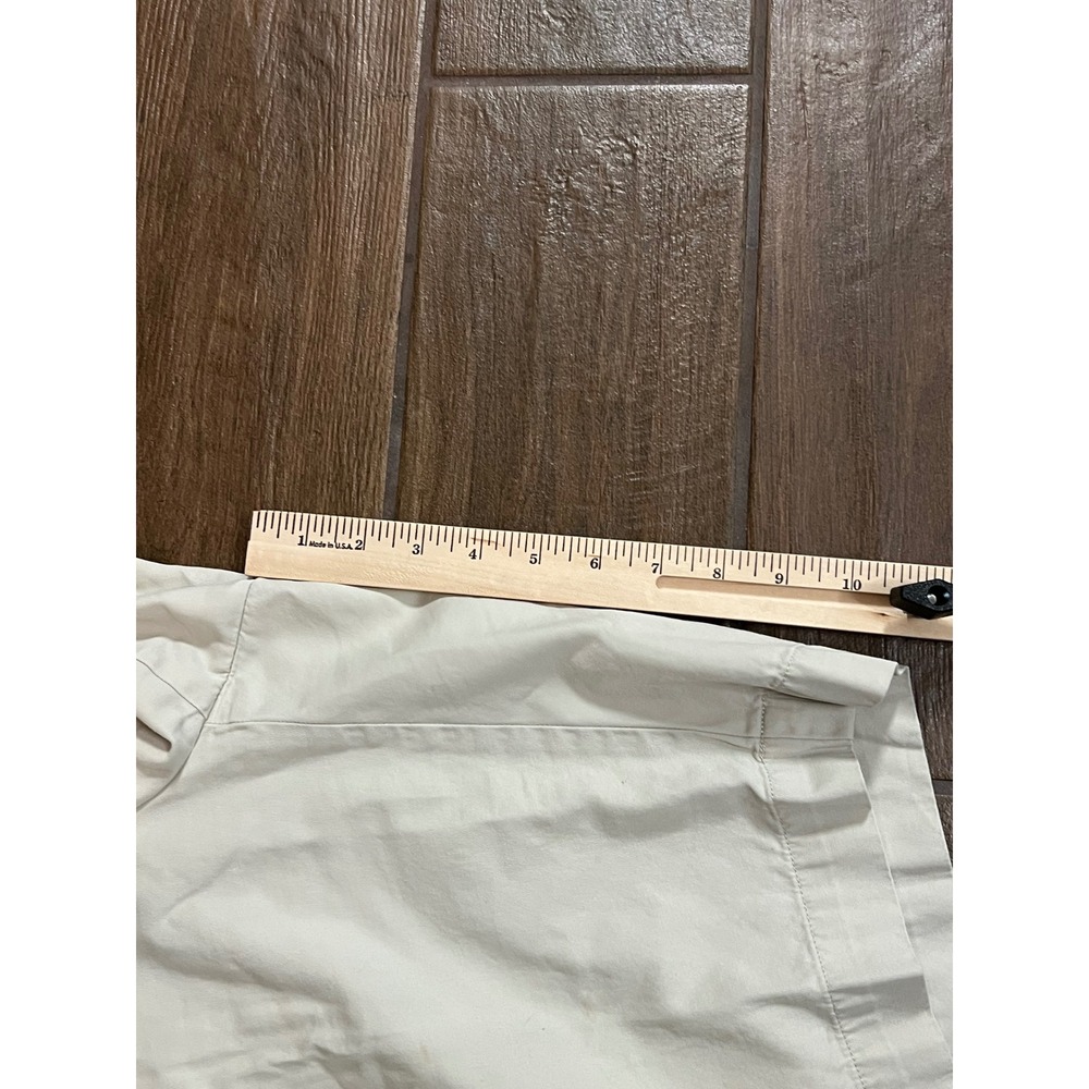 Polo Ralph Lauren Mens Chino Shorts Tan Size 38 Cotton Flat Front Pony Logo - Picture 4 of 9